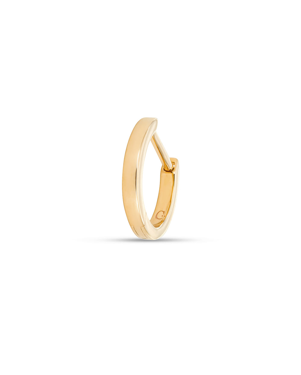 Covetear Classic Piercing Hoop#material_14k_White_Gold