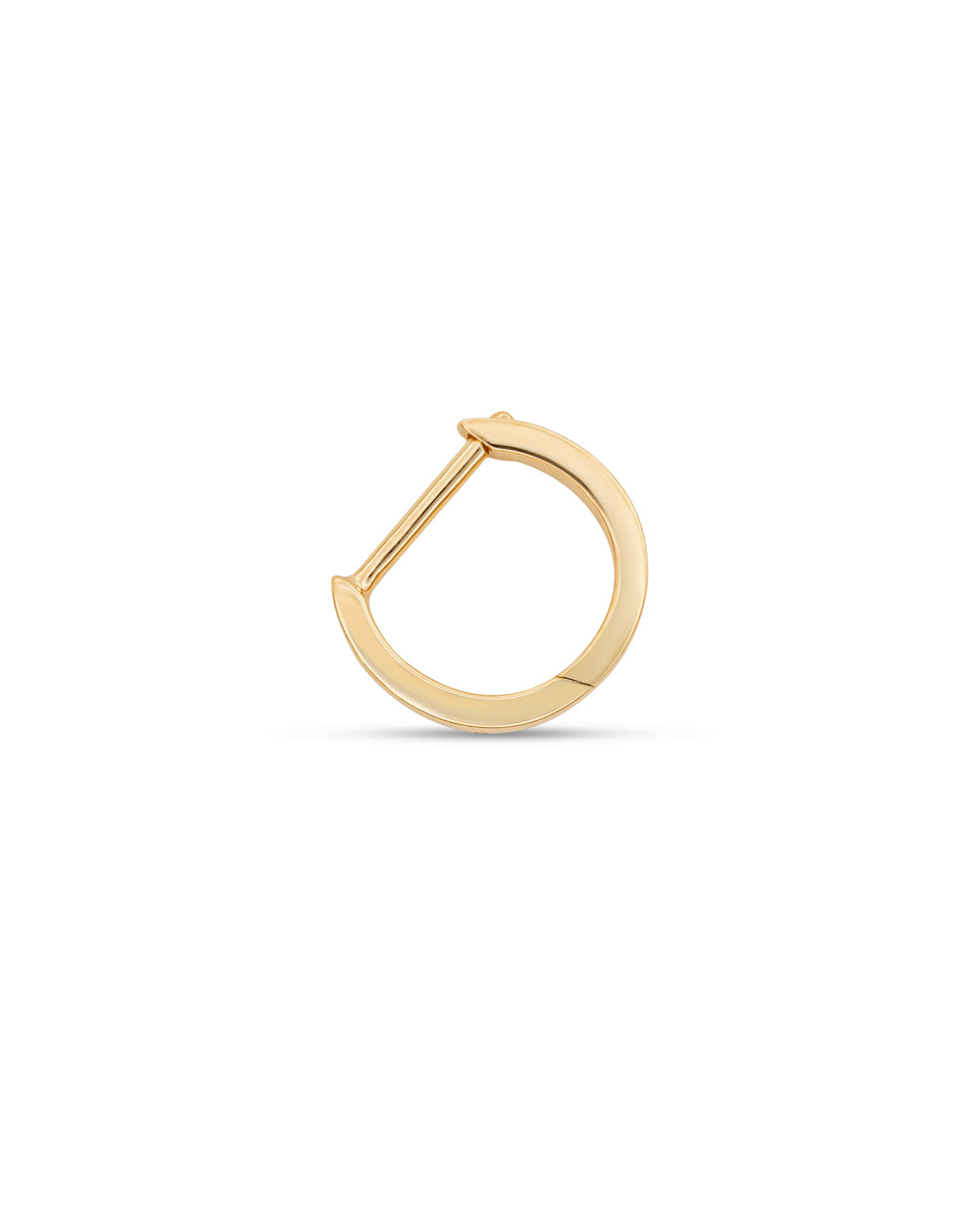 Covetear Classic Piercing Hoop#material_14k_White_Gold