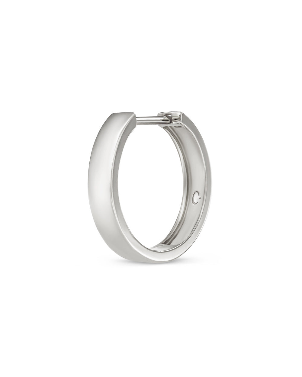 Covetear_Forte_Hoop #material_10k_White_Gold