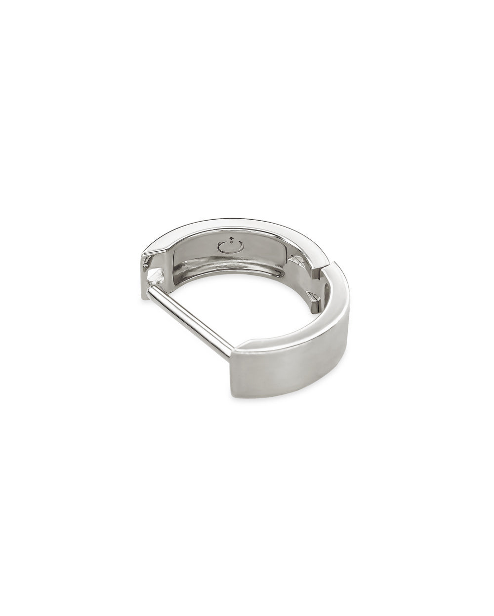 Covetear_Forte_Hoop #material_10k_White_Gold