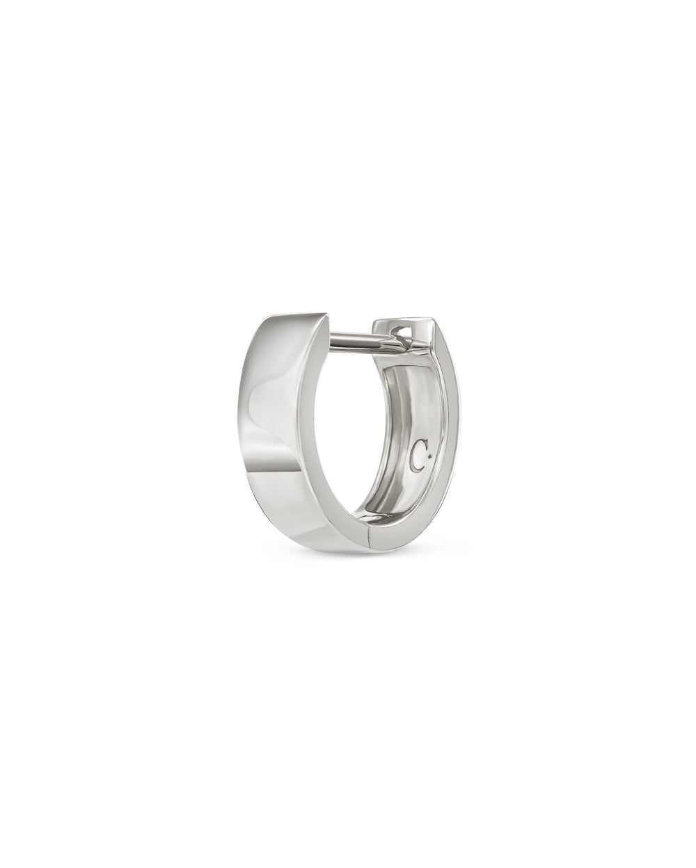 Covetear_Forte_Hoop #material_10k_White_Gold