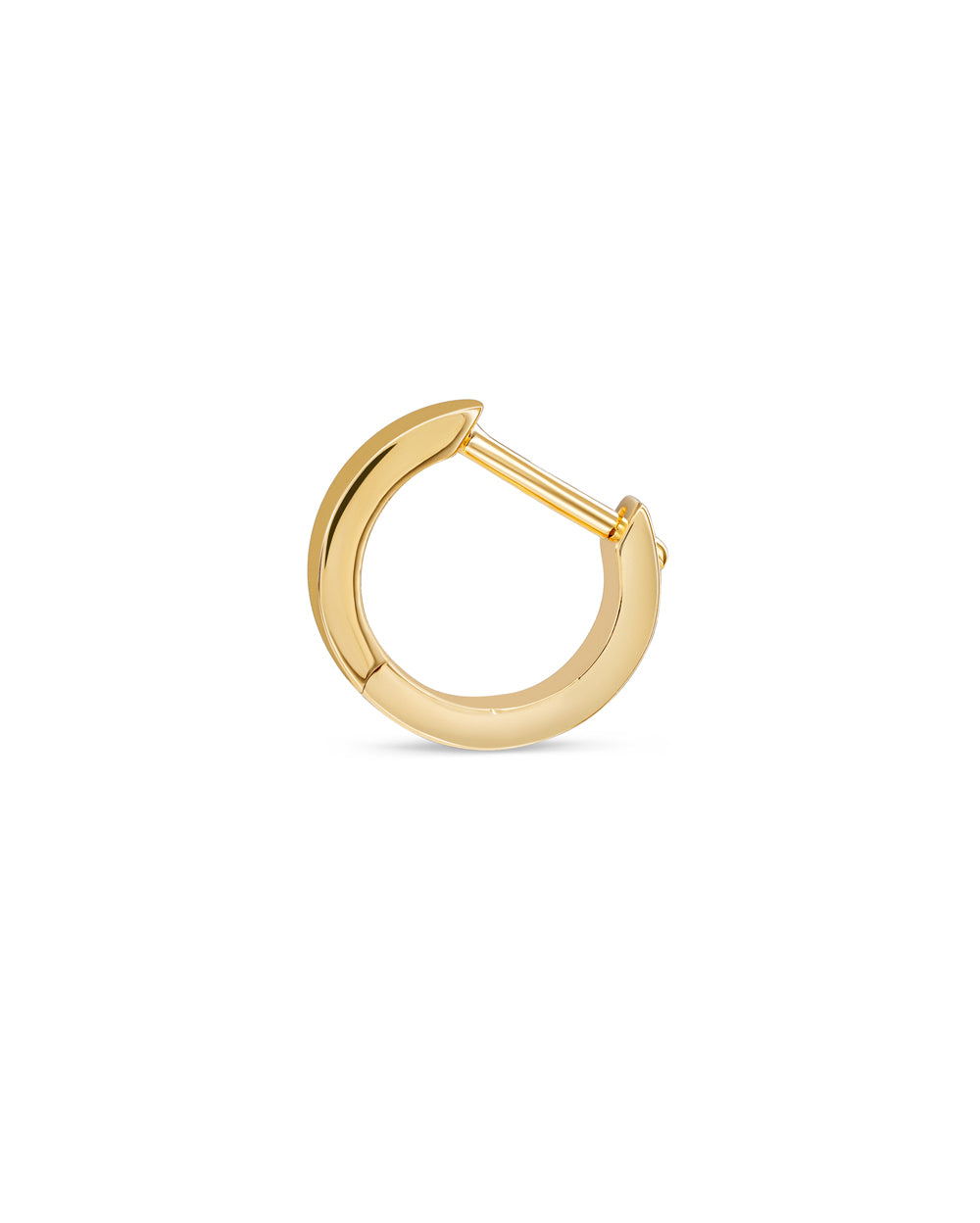 Covetear Bolde Piercing Hoop#material_14k_Yellow_Gold