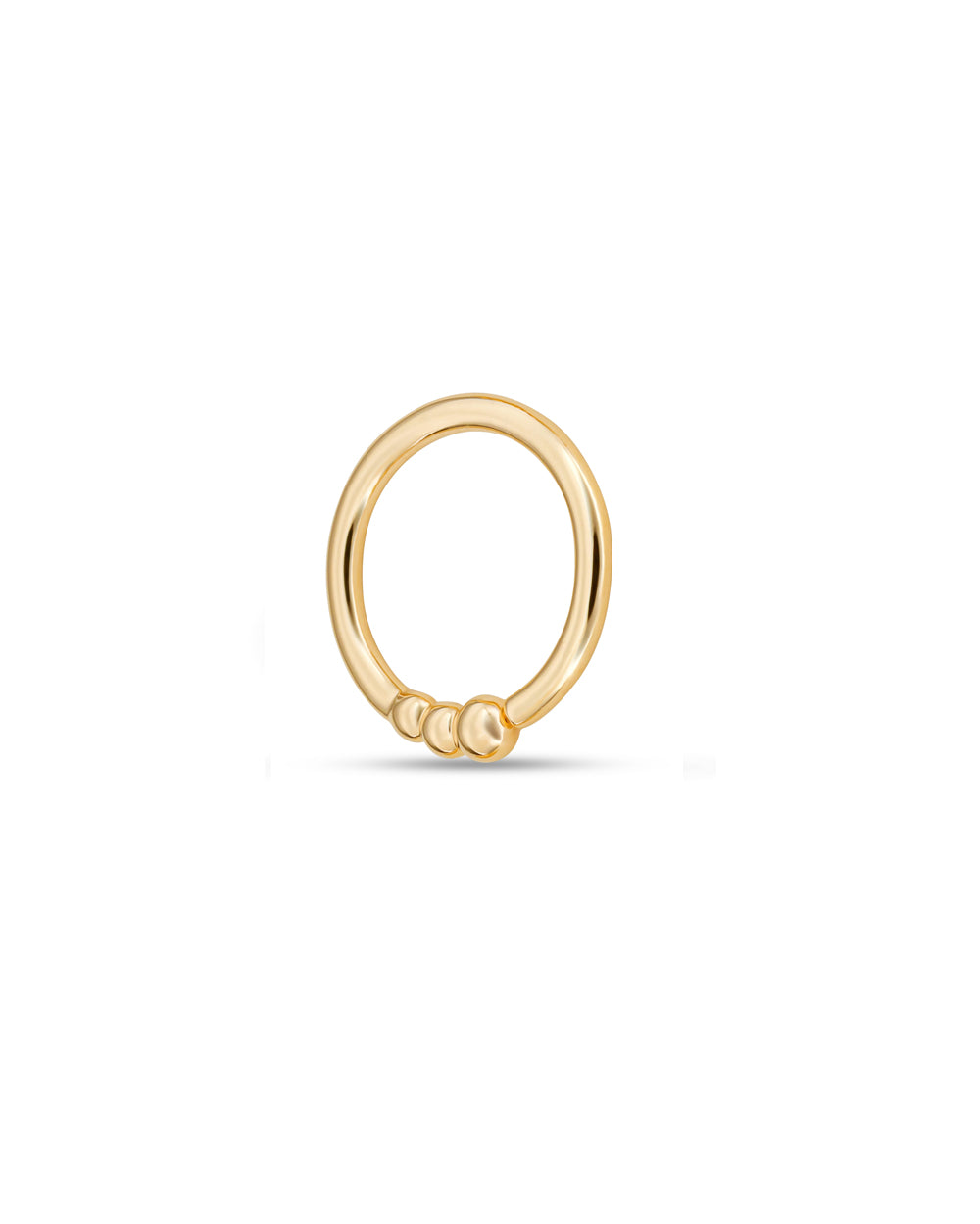 Covetear Dotty Seamless Ring#material_14k_Yellow_Gold