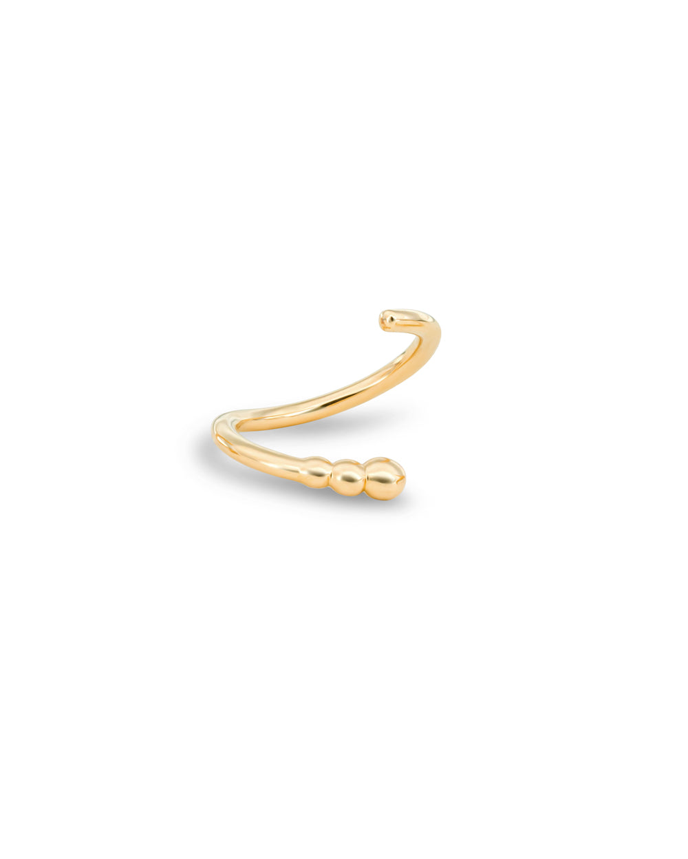Covetear Dotty Seamless Ring#material_14k_Yellow_Gold