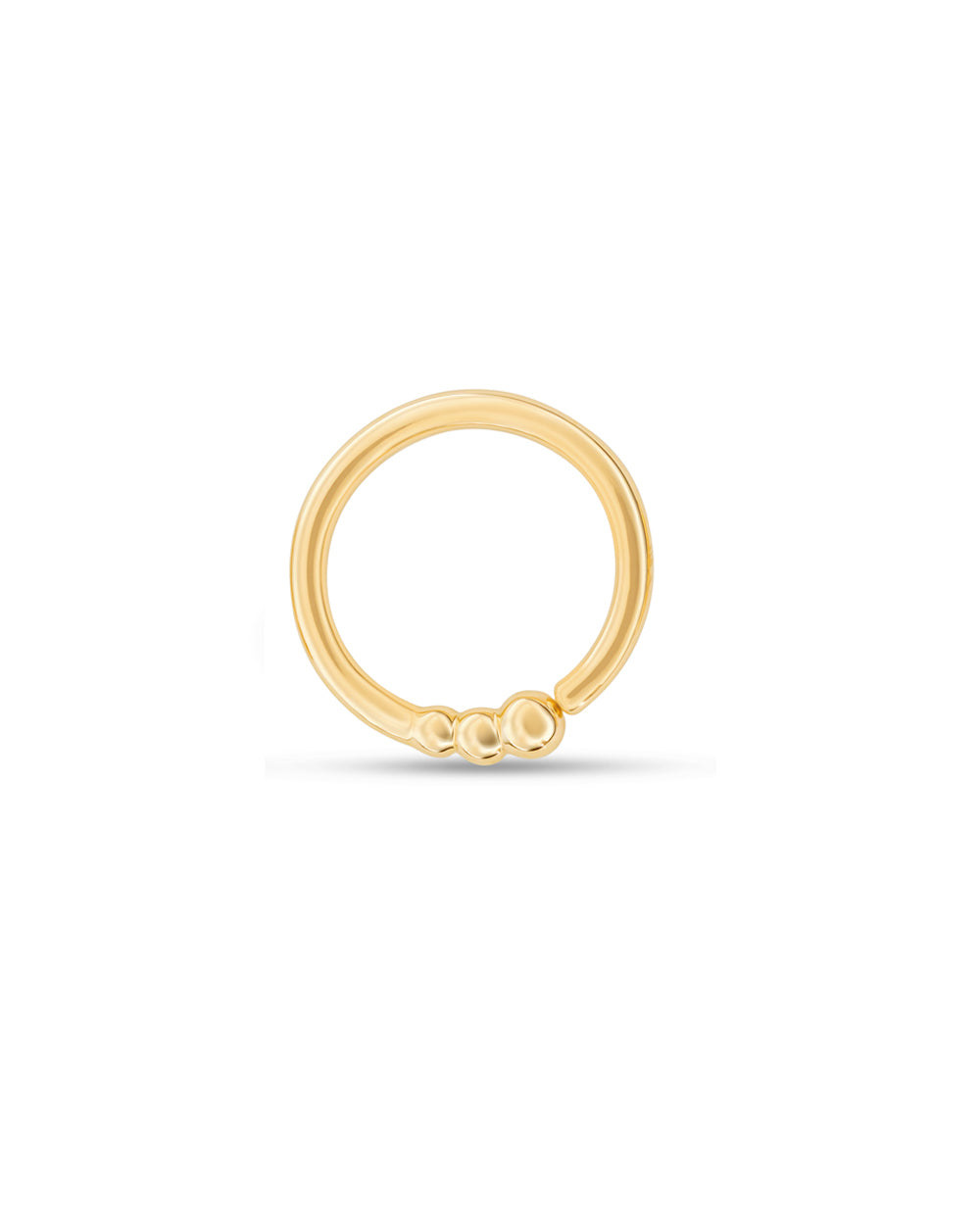 Covetear Dotty Seamless Ring#material_14k_Yellow_Gold