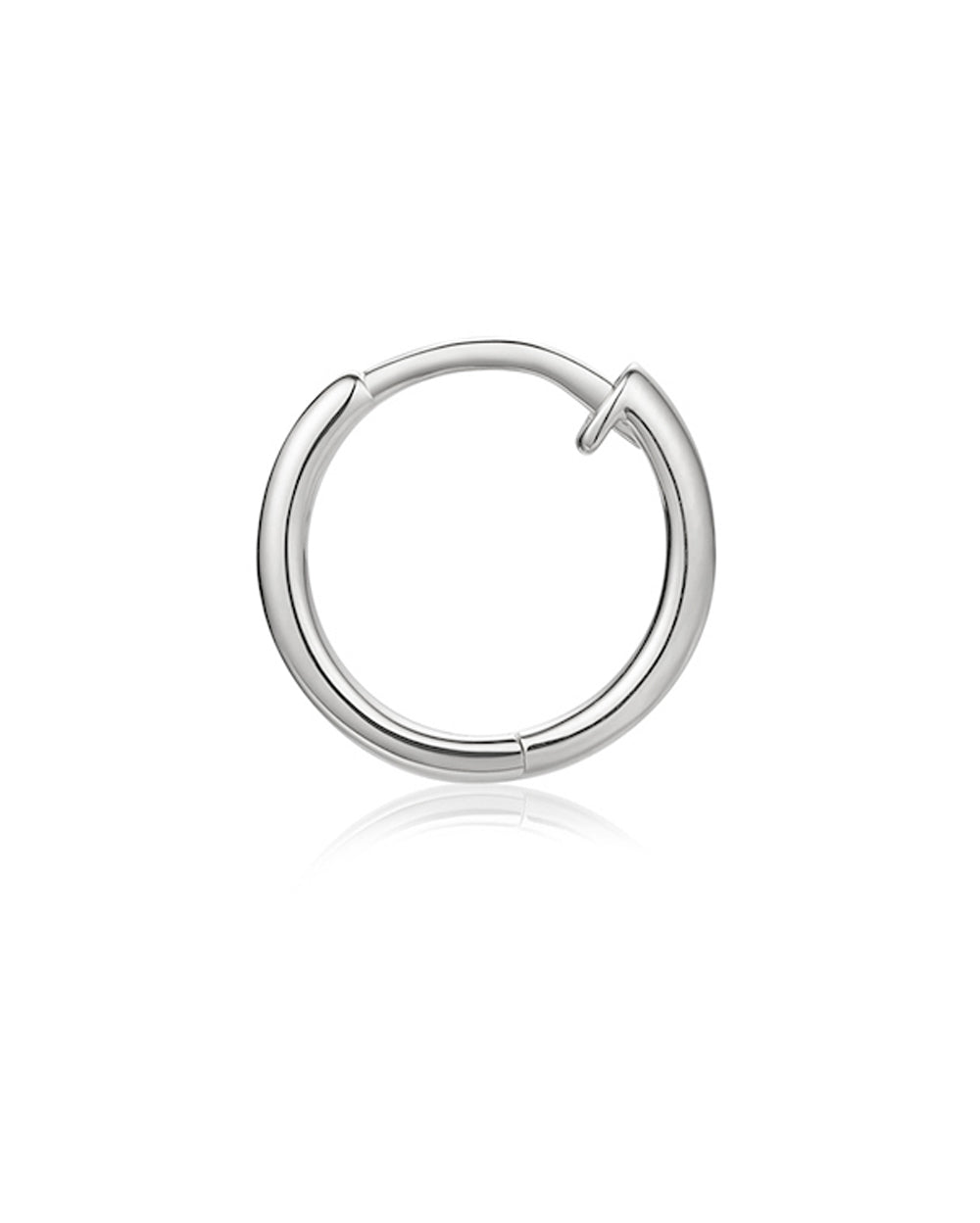 Covetear Essential Hoops#material_14k_White_Gold